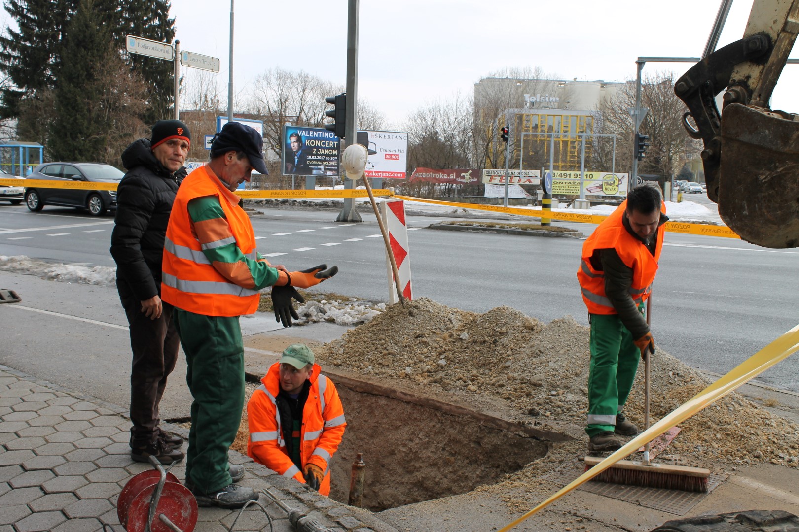 Pojasnilo v zvezi z izbuhom plina ob Mariborski cesti v Celju 1. februarja 2017